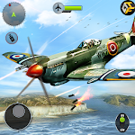 Jocs de tirs aeri de supervivència de la Segona Guerra Mundial lluitant amb avions