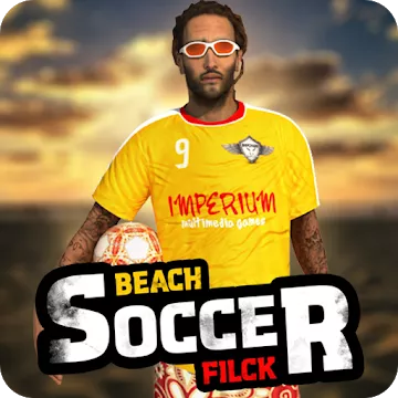 Sou entènèt jwèt Beach Soccer Flick