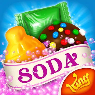 „Candy Crush Soda Saga“.