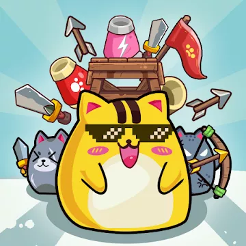 Cat'n'Robot: Idle Defense - Cute Castle TD თამაში