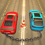 Chained Car Racing spil 3D