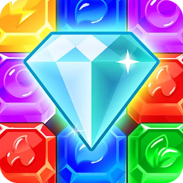 Diamond Dash: lojëra falas "tre me radhë" në internet
