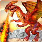 3D гульня Simulator Dragon Attack