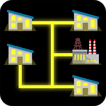電気技師-自宅で接続、ロジックパズル