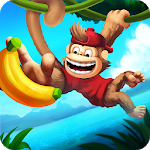 פאנקי אי - Banana Monkey Run