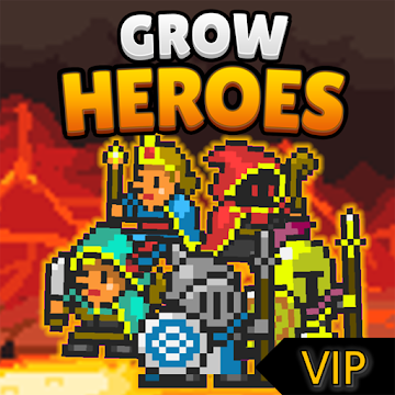 Grow Heroes Vip: RPG Díomhaoin
