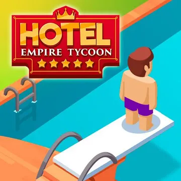 Simulace herního manažera Hotel Empire Tycoon-Clicker