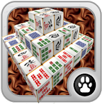 Mahjong Solitaire 3D kuubik