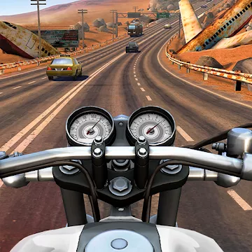 Moto Rider GO: сообраќај на автопат