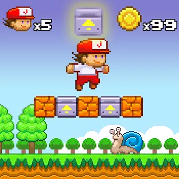 Pixel Jump е супер скок