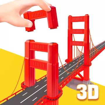 Pocket World 3D - Sett sammen modellens unike puslespill