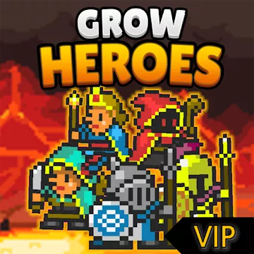 VIP festa goratzea - ​​Grow Heroes