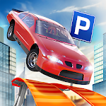 Giochi di parcheggio per auto con salto sul tetto