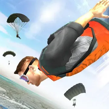 Flight simulator Wingsuit - 3D Flying Game