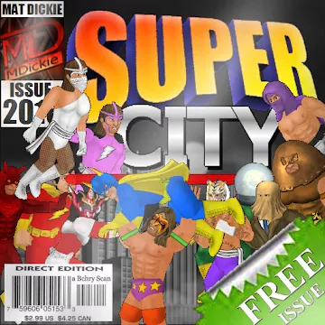 Süper Şehir (Süper Kahraman Sim)