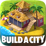 Town Building Games. Tropic City Construction Game