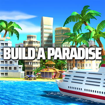 Tropic Paradise Sim: Permainan Bandar Bangunan Bandar