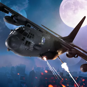 Zombie Gunship Survival: Zombie Shooter helikopter