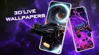 3D Live Wallpapers - 4K & 4D screenshot