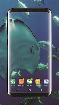 3D Underwater World Wallpaper screenshot