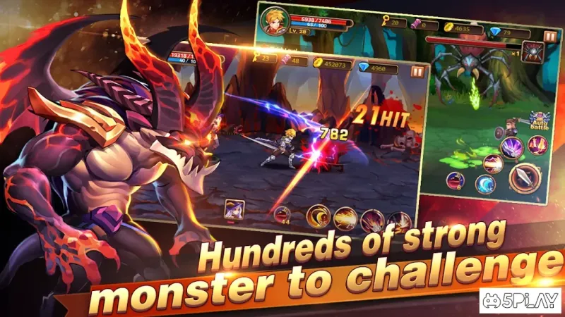 Brave Fighter 2: Monster Legion 1.4.1 screenshot 4