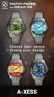 A-Xess Watch Face screenshot