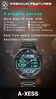 A-Xess Watch Face screenshot