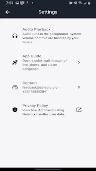 AB Broadcasting Network screenshot