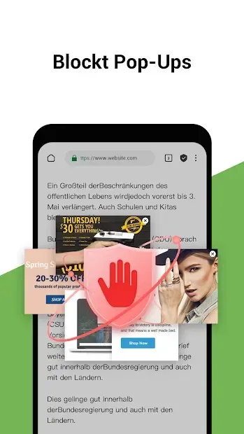 Adblocker Browser: Adblock & блокировка рекламы 80.0.2016123372 screenshot 2
