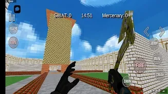 Advanced Blocky Combat SWAT screenshot