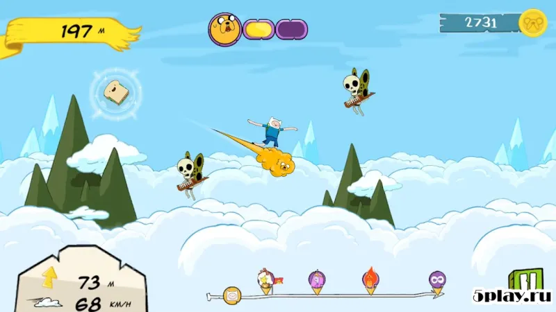Adventure Time: Crazy Flight screenshot 2