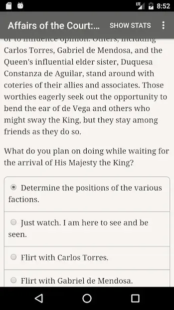 Affairs of the Court: Choice of Romance screenshot 3