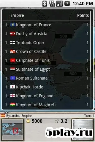 Age of Conquest: Europe screenshot 1