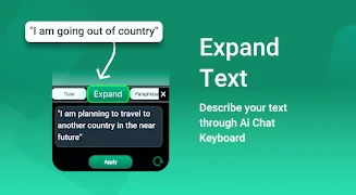 Ai Chat Keyboard Generate Text screenshot
