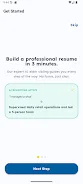 AI resume maker screenshot