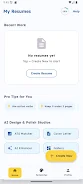 AI resume maker screenshot