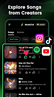 AI Song & Music Maker-Musicful screenshot