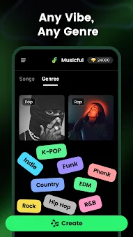 AI Song & Music Maker-Musicful screenshot