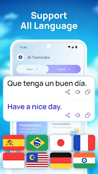 AI Translator: Voice & Screen screenshot