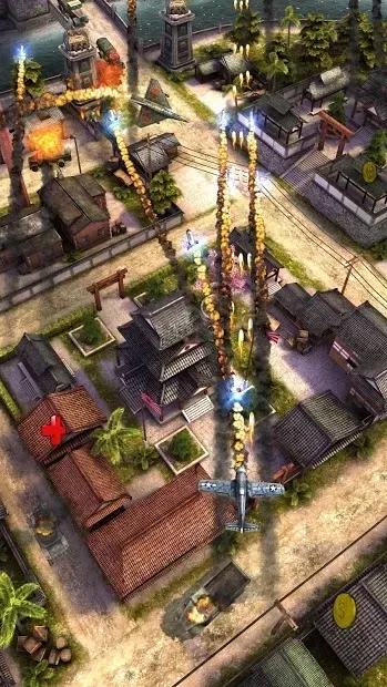 AirAttack 2 - WW2 Airplanes Shooter screenshot 2