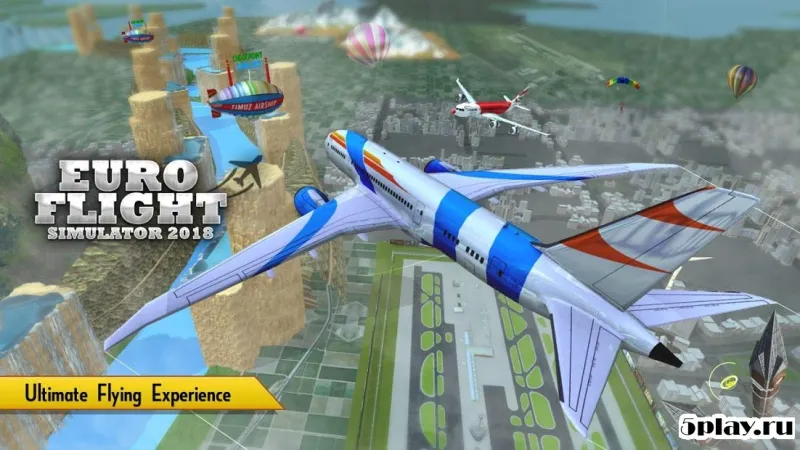 Airplane Simulator 2018 screenshot 3