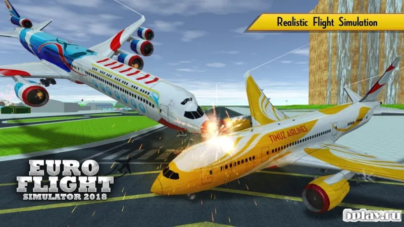 Airplane Simulator 2018 screenshot 4