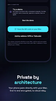Alpha Overmind: Run AI Agents screenshot