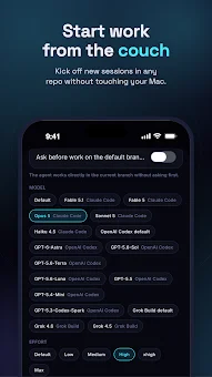 Alpha Overmind: Run AI Agents screenshot