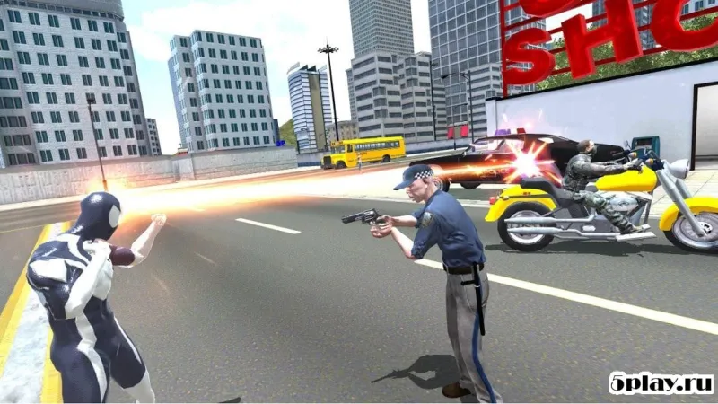 Amazing Strange Rope Police - Vice Spider Vegas screenshot 2