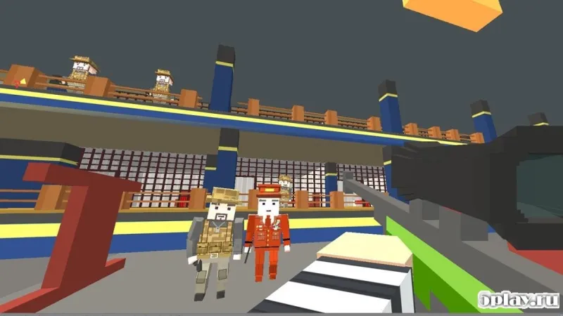 American Jail Break - Block Strike Survival Games screenshot 4