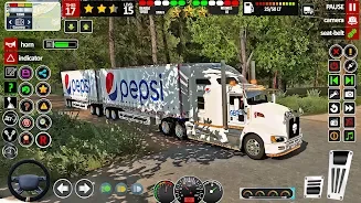 American Truck Driving Trailer screenshot
