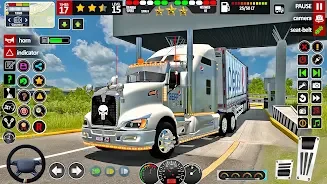 American Truck Driving Trailer screenshot