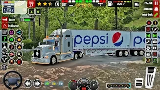 American Truck Driving Trailer screenshot