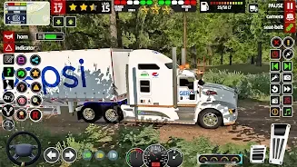 American Truck Driving Trailer screenshot